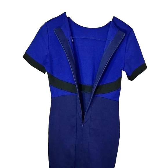 MIUSOL Size Medium Blue Dress Business Work Office Party Wedding - Picture 3 of 7